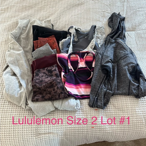 lululemon athletica Pants - Lululemon | 9 Piece Activewear Bundle - All Women’s Size 2